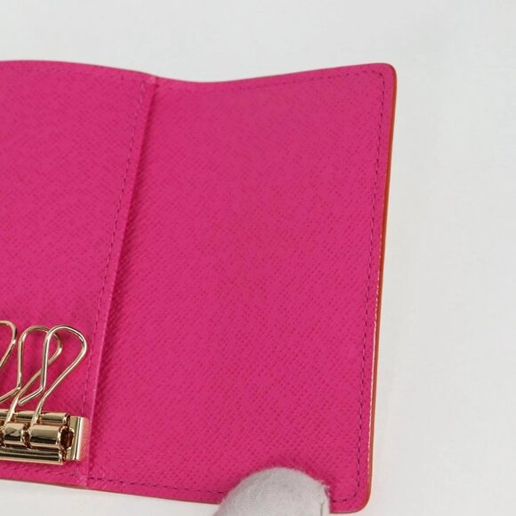 LOUIS VUITTON Multicolor LV x TM Multicles6 Key Case White M14092 Auth 128097SM - Picture 15 of 16